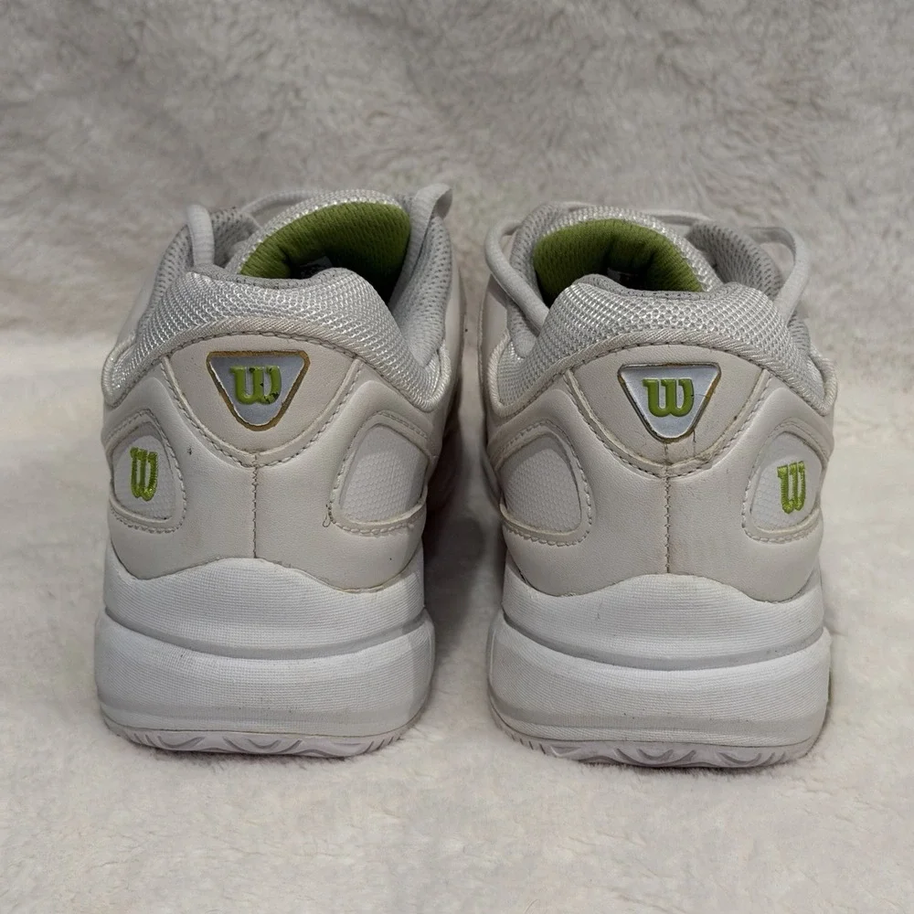 Wilson Tour Vision Womens Tennis Shoes Electric Yellow Green WRS312140 Size 8.5